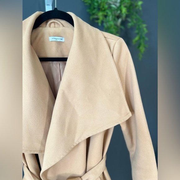 Jacqueline De Yong Trench coat. Suede feel. - Picture 5 of 16